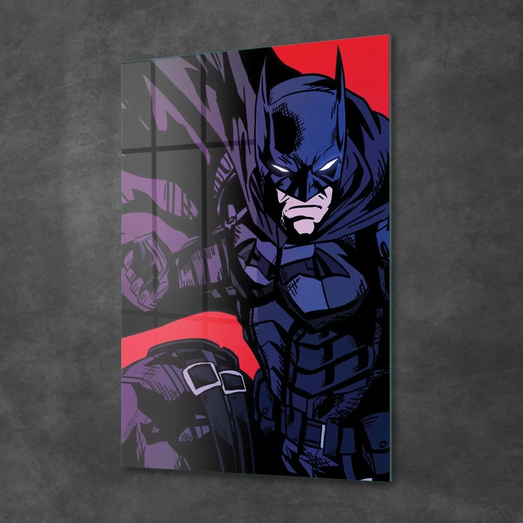 Vivantes Tempered Glass Wall Art - Batman C