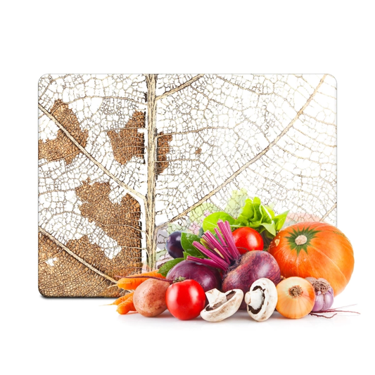 Tempered Glass Cutting Board - Fall