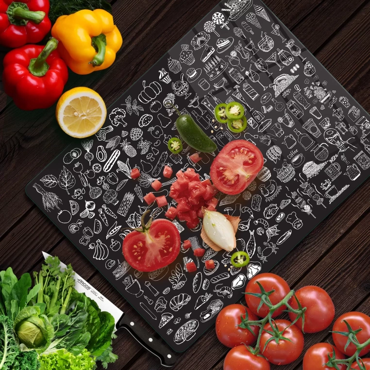 Tempered Glass Cutting Board - Kitchen Goods