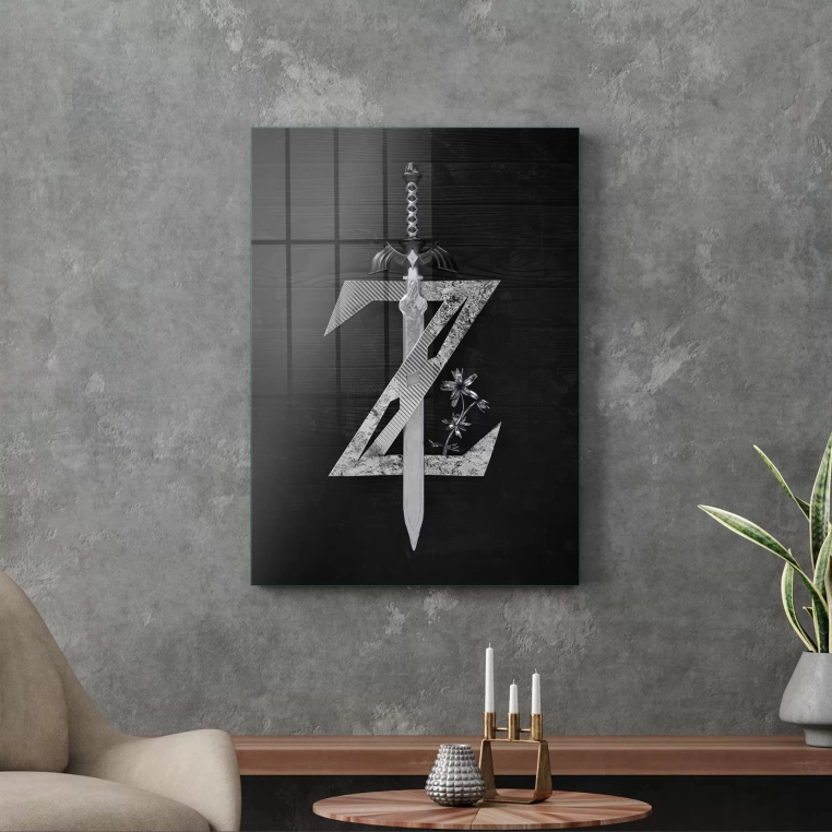 Vivantes Tempered Glass Wall Art - Zelda