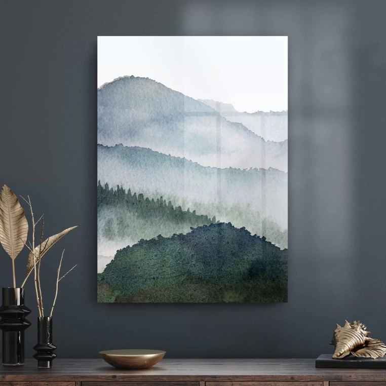 Vivantes Tempered Glass Wall Art - Fogy Alabama