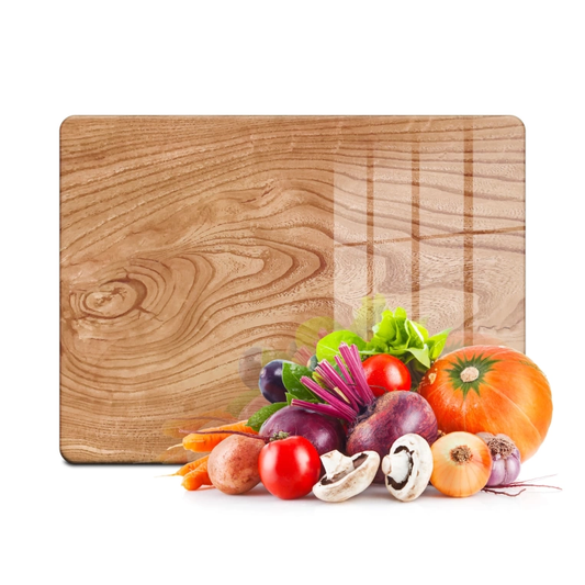 Tempered Glass Cutting Board - Pine