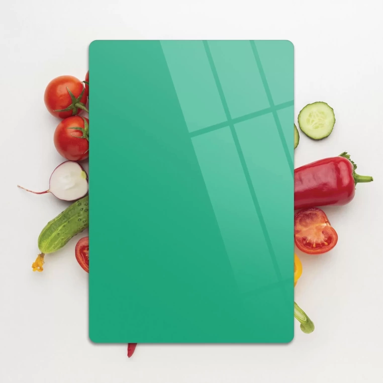 Tempered Glass Cutting Board - Greenish