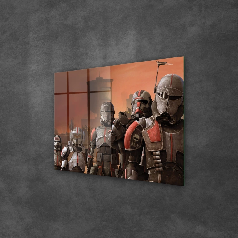 Vivantes Tempered Glass Wall Art - Star Wars