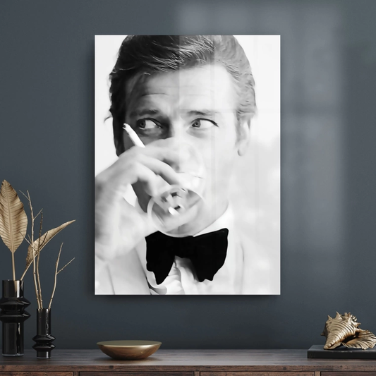 Vivantes Tempered Glass Wall Art - James Bond