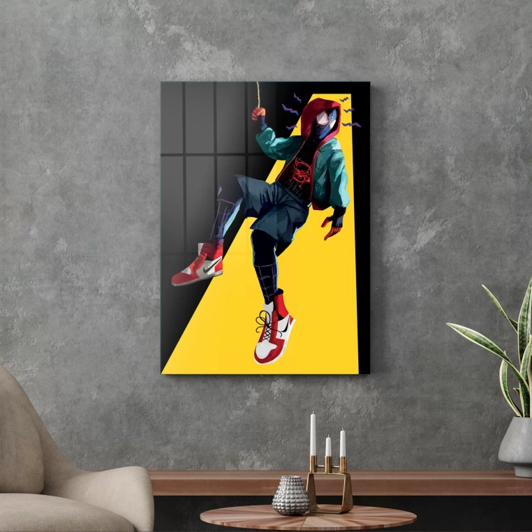 Vivantes Tempered Glass Wall Art - Spiderman