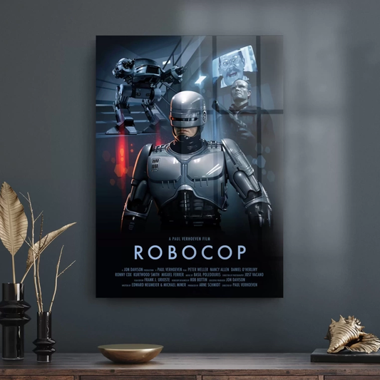 Vivantes Tempered Glass Wall Art - Robocop