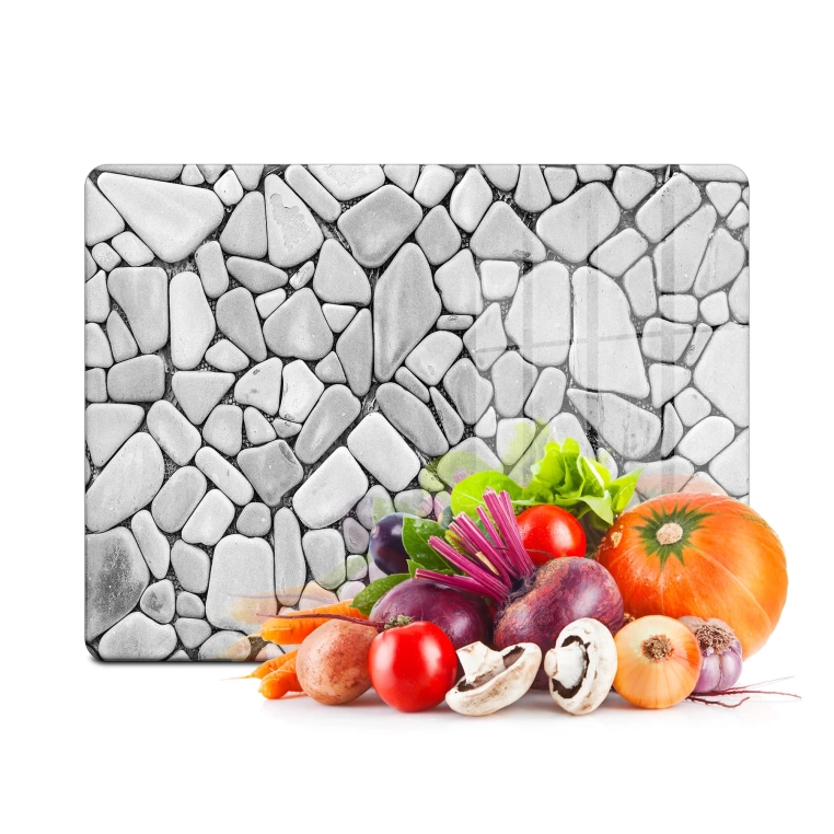 Tempered Glass Cutting Board - Stonewall