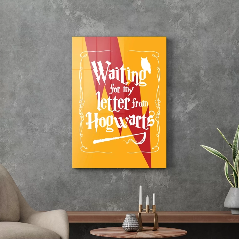 Vivantes Tempered Glass Wall Art - Harry Potter Hogwarts