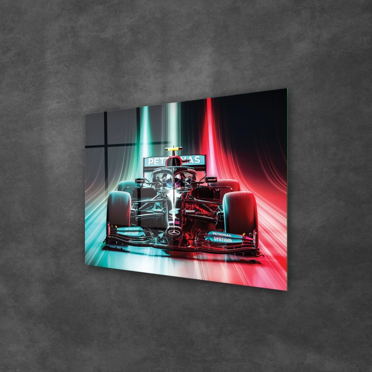 Vivantes Tempered Glass Wall Art - Neon Formula