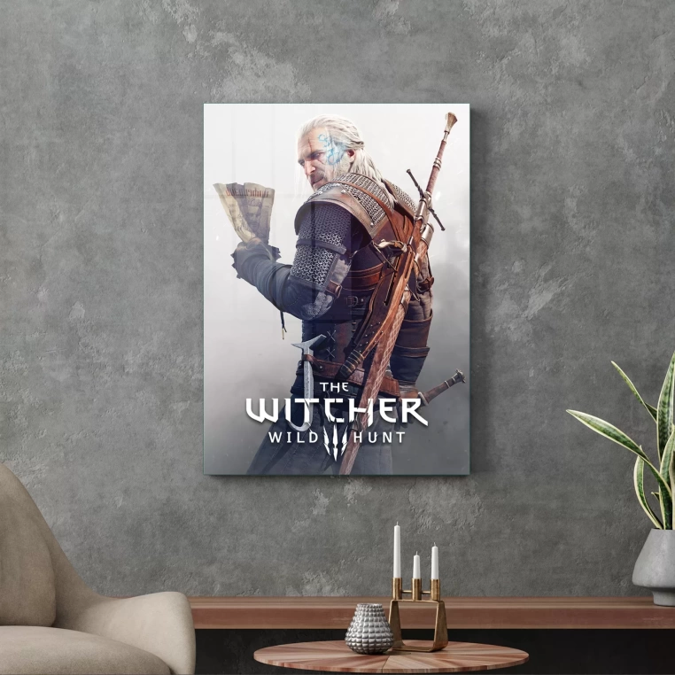 Vivantes Tempered Glass Wall Art - The Witcher