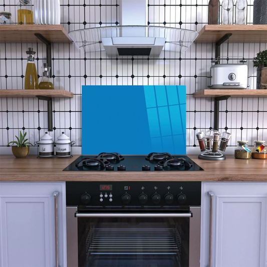 Vivantes Stove Back Tempered Glass Protector-Bold Blue