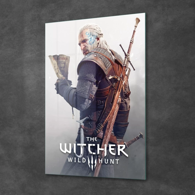 Vivantes Tempered Glass Wall Art - The Witcher