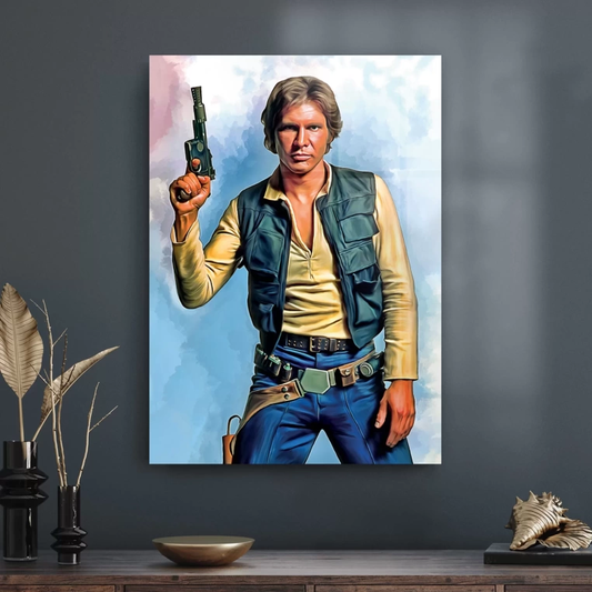 Vivantes Tempered Glass Wall Art - Han Solo