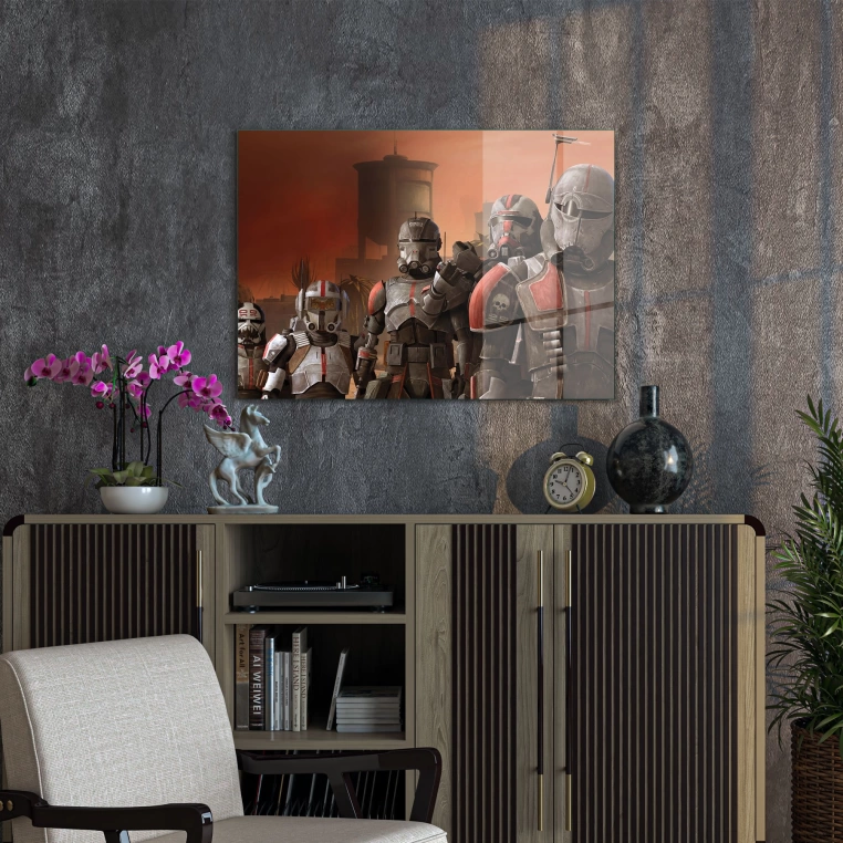 Vivantes Tempered Glass Wall Art - Star Wars