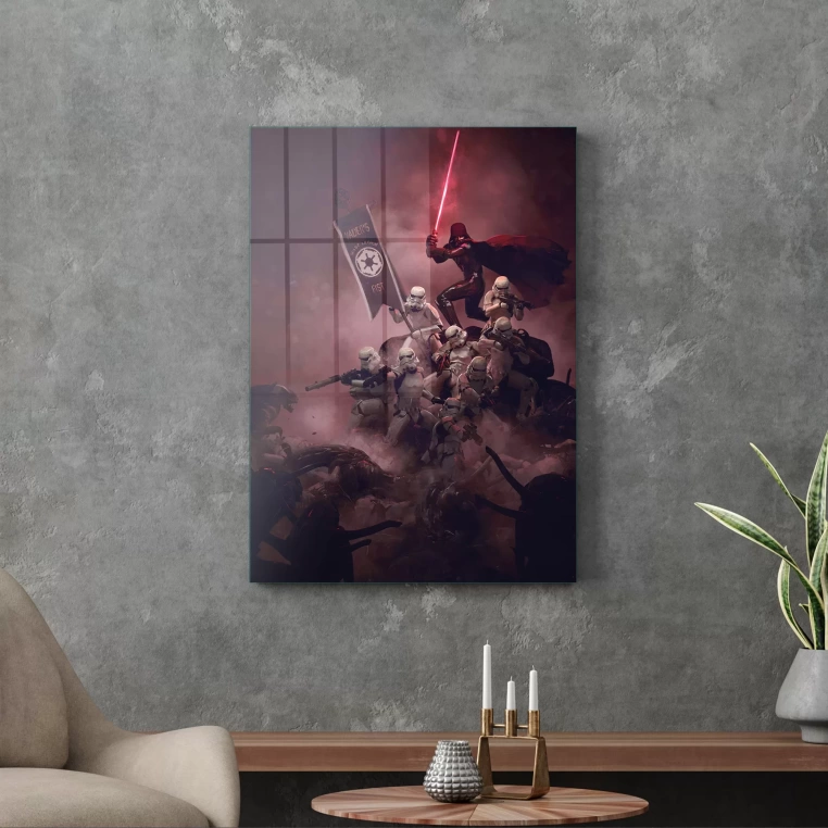 Vivantes Tempered Glass Wall Art - StarWars