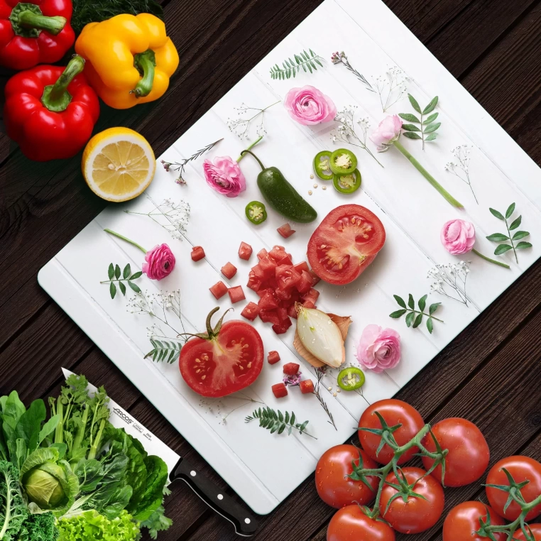 Tempered Glass Cutting Board - Every Pink