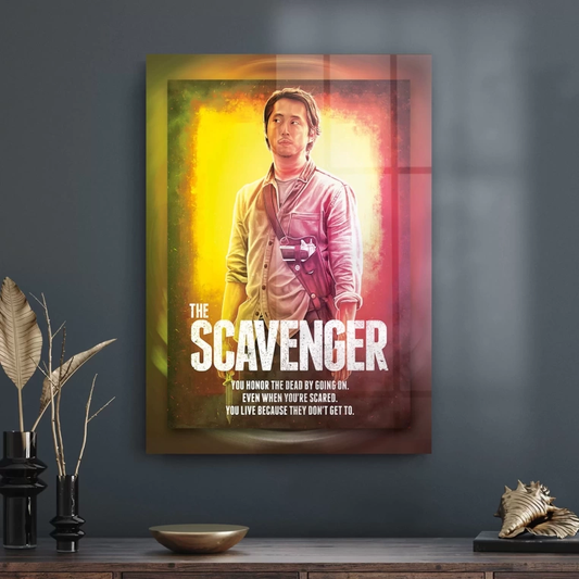 Vivantes Tempered Glass Wall Art - The Scavenger