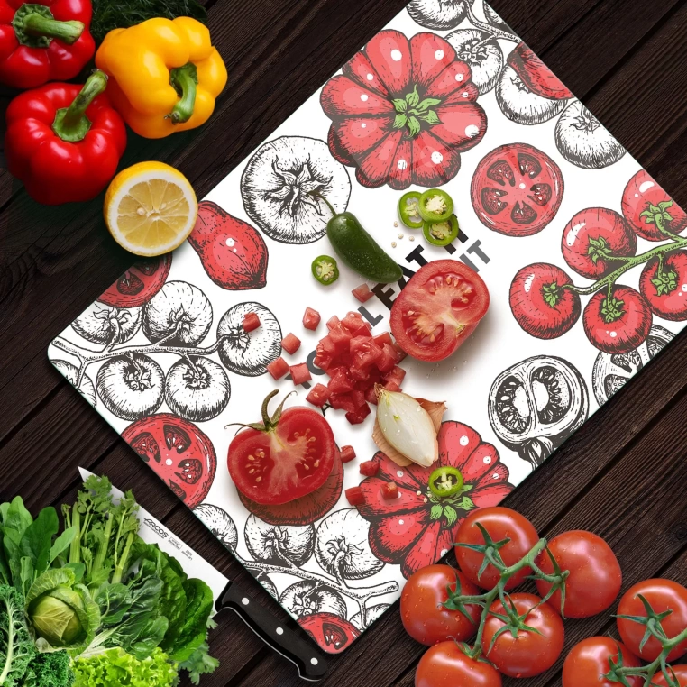 Tempered Glass Cutting Board - You'll Eat It