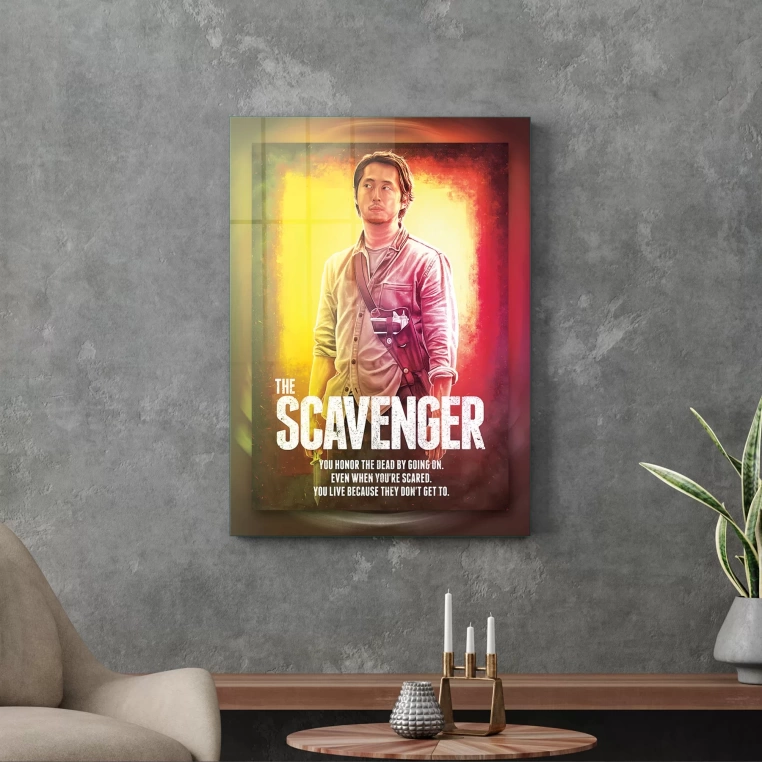 Vivantes Tempered Glass Wall Art - The Scavenger