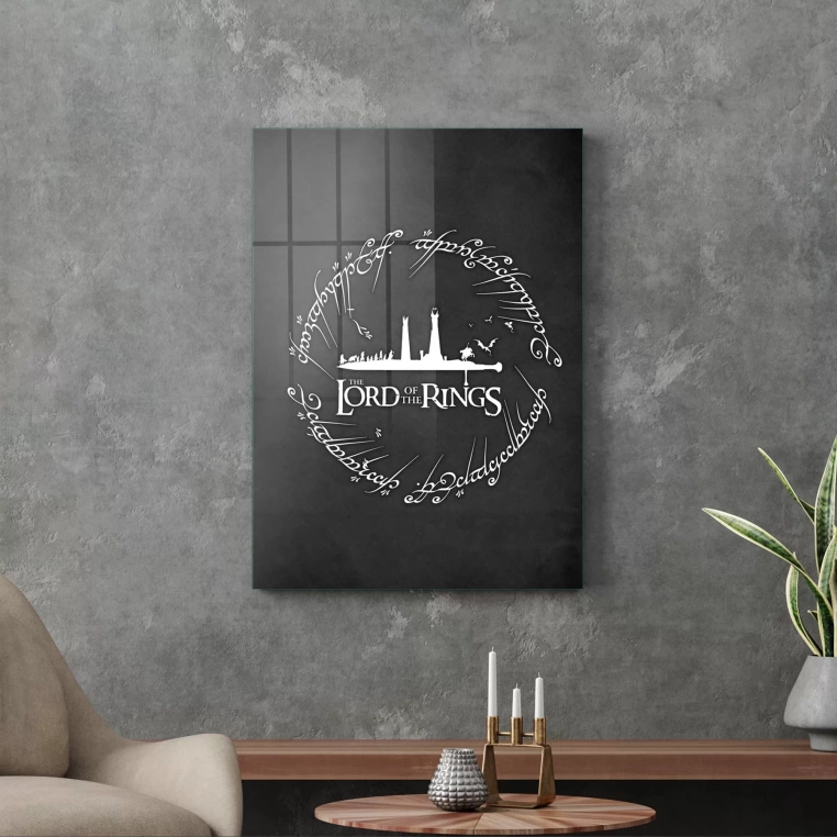 Vivantes Tempered Glass Wall Art - Lord of the Rings