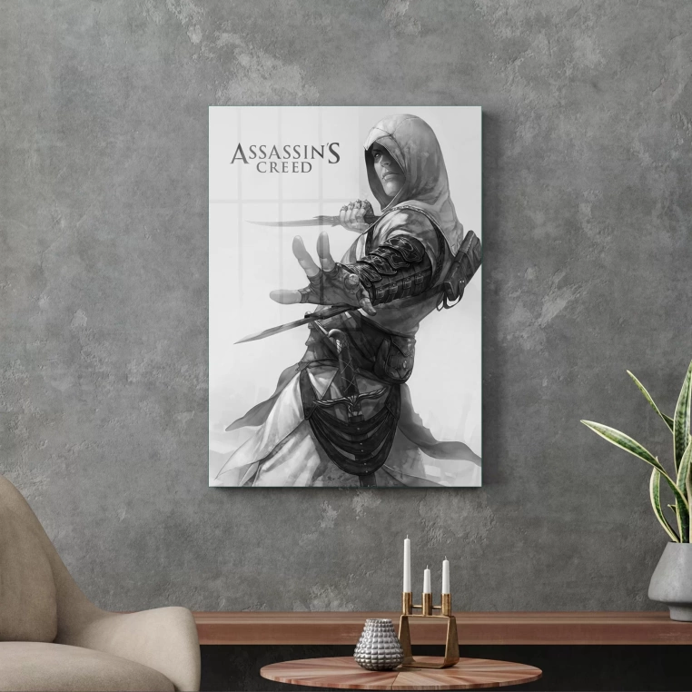 Vivantes Tempered Glass Wall Art - Assasin's Creed