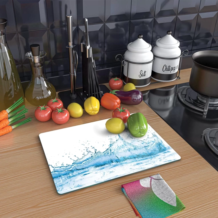 Tempered Glass Cutting Board - Splash