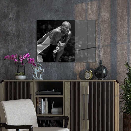 Vivantes Tempered Glass Wall Art - Kobe Bryant